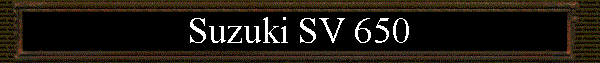Suzuki SV 650